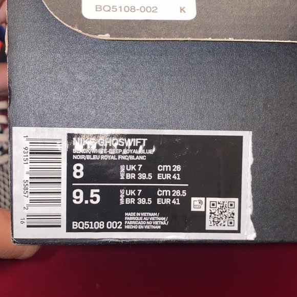 NIKE 'Bright Crimson White - Picture 7 of 7